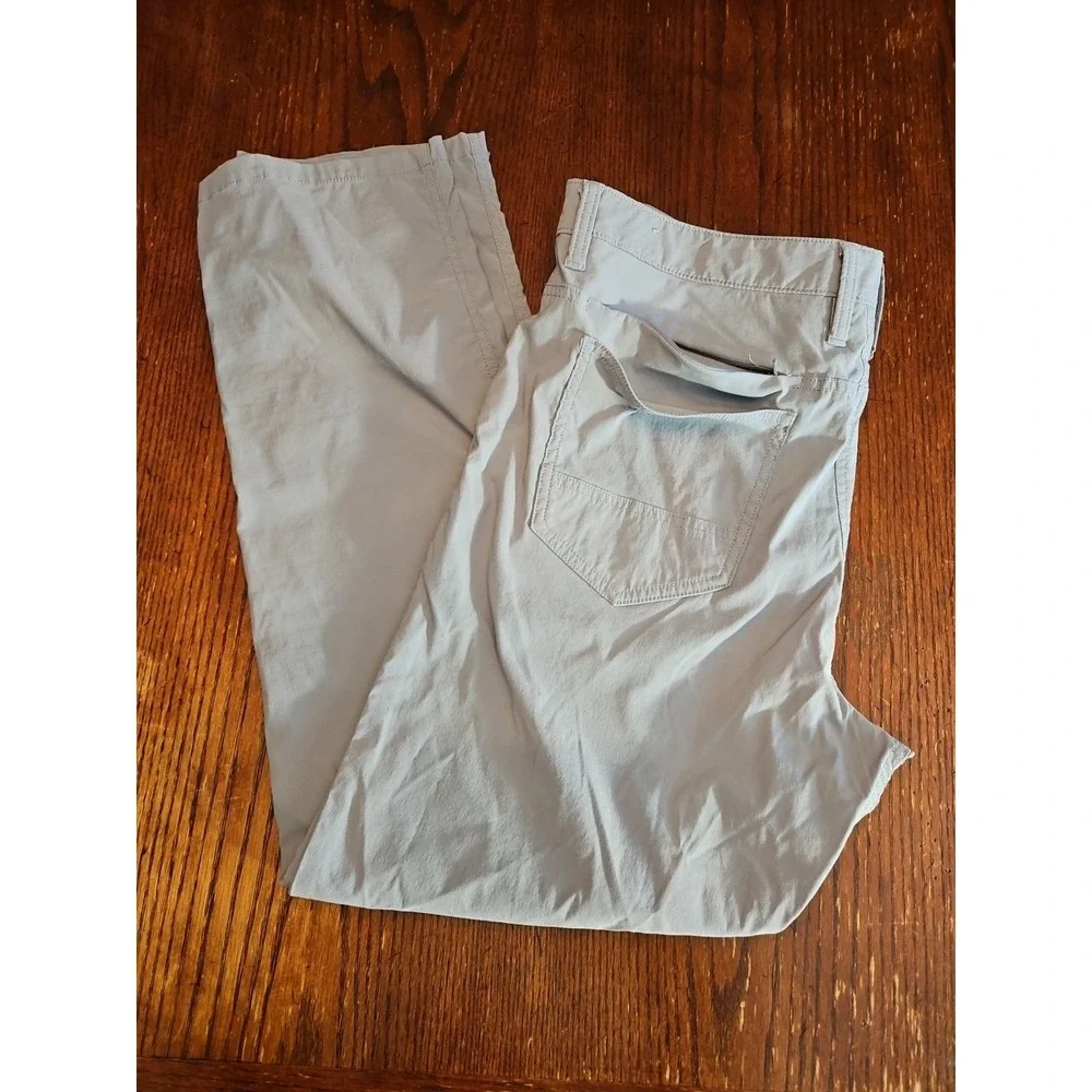 North‎ Face Pants Mens 34 Gray Short Cargo Nylon Outdoors Hiking Climbing(A374)